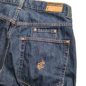 Vintage Rocawear Jeans Carpenter Blue Dark Denim Hip Hop Skater 34x34 Grunge